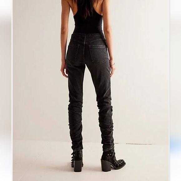 We The Free - Daliah Stacked Straight-Leg Jeans 27 - Picture 9 of 10